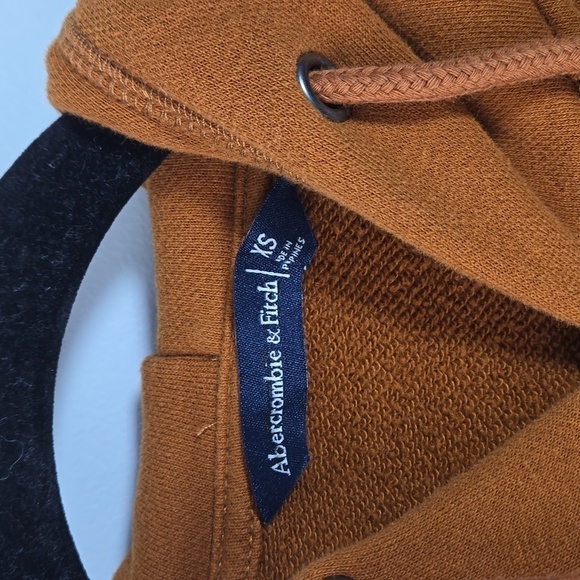 Abercrombie & Fitch Orange Hoodie EUC - Picture 3 of 6